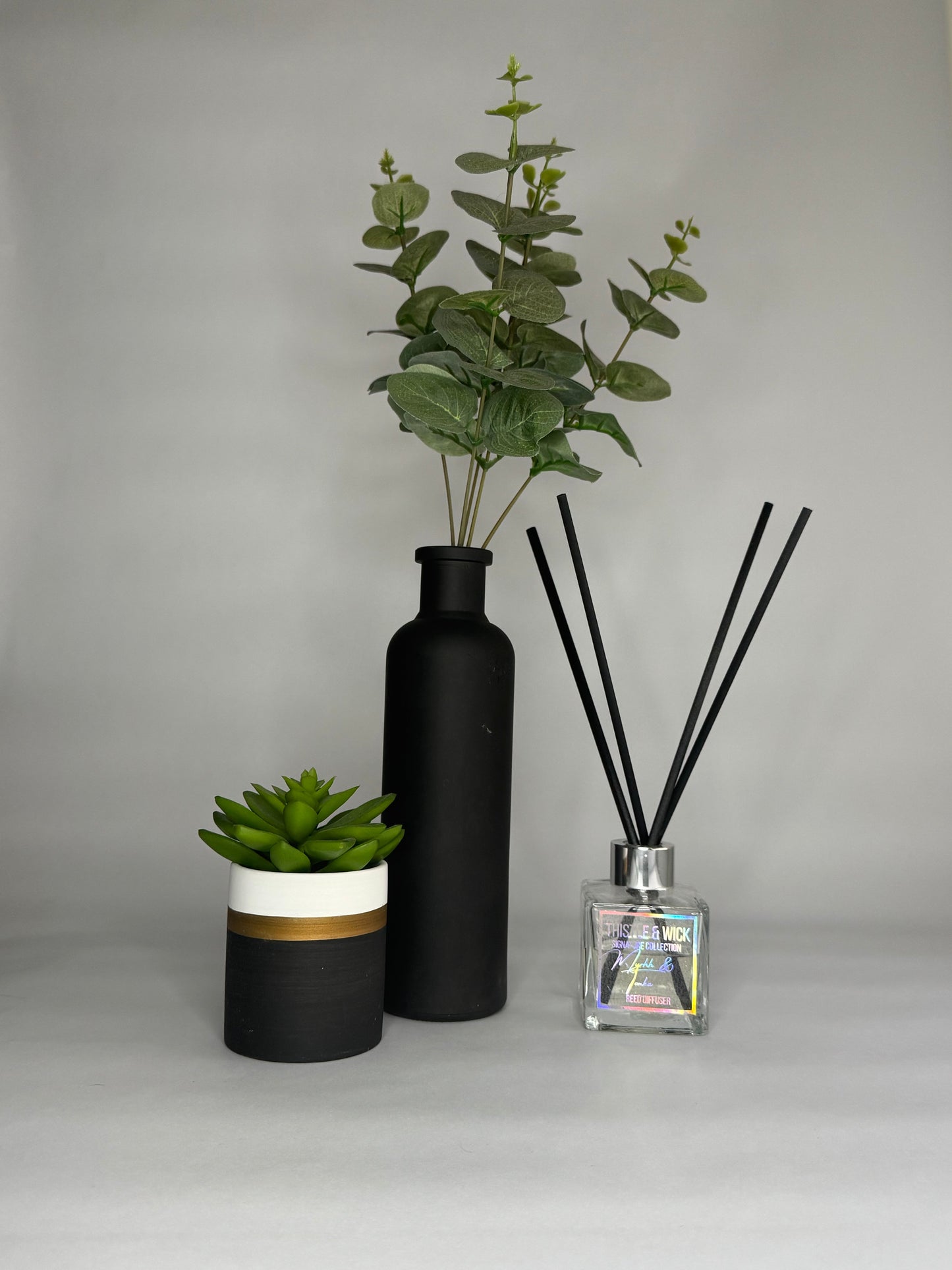 Cube Clear Glass Diffuser