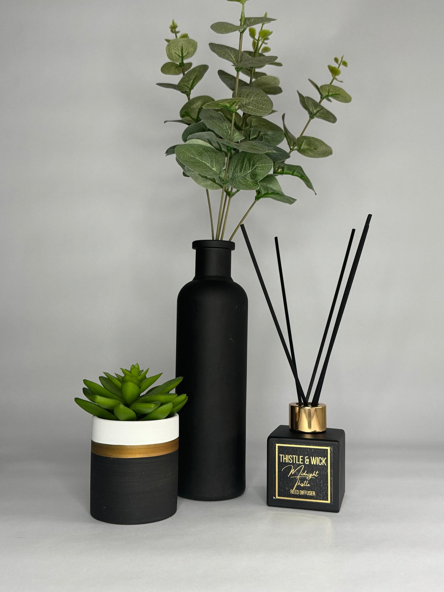 Cube Black Matt Diffuser