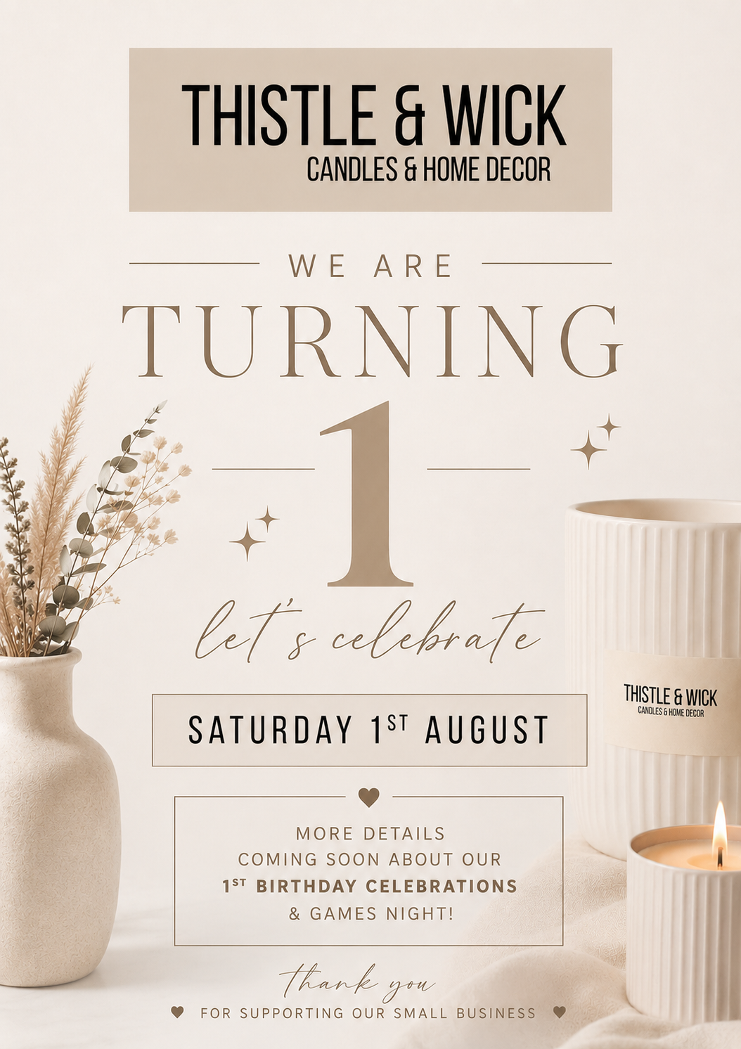 Birthday Party Games Night Ticket