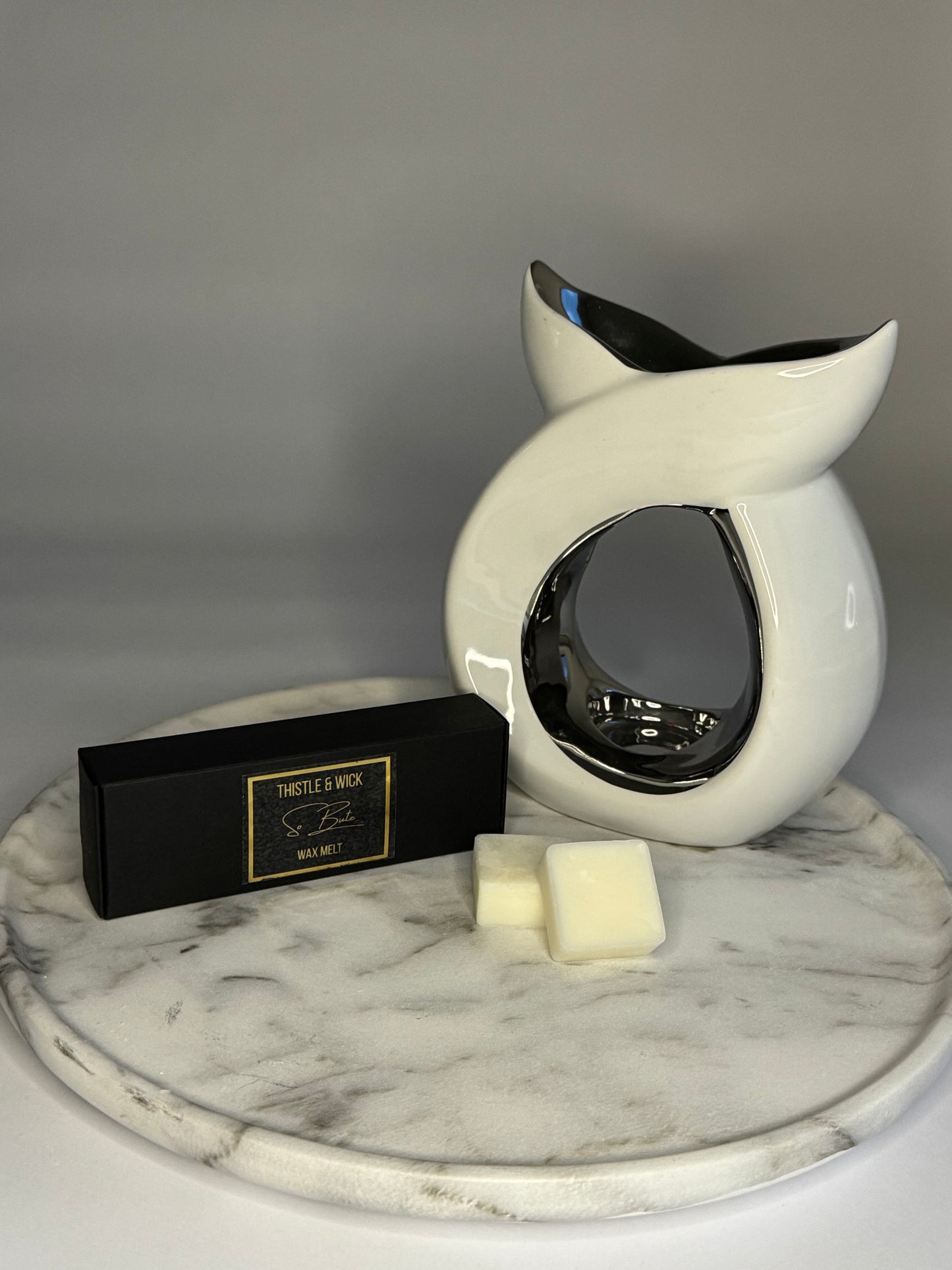 White Crossover Burner