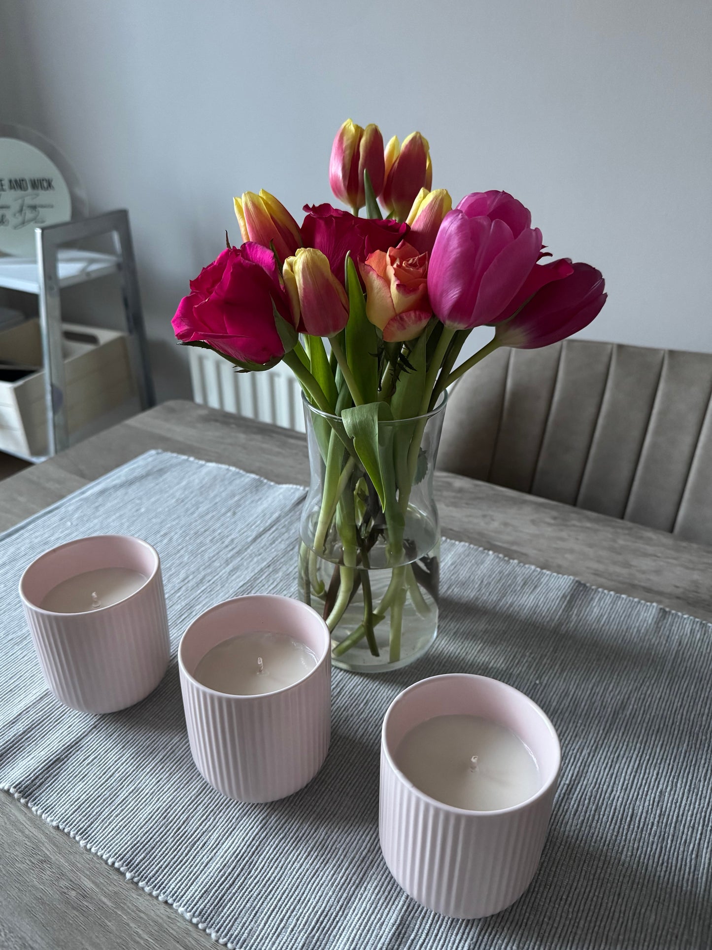 Spring Candle - Pink