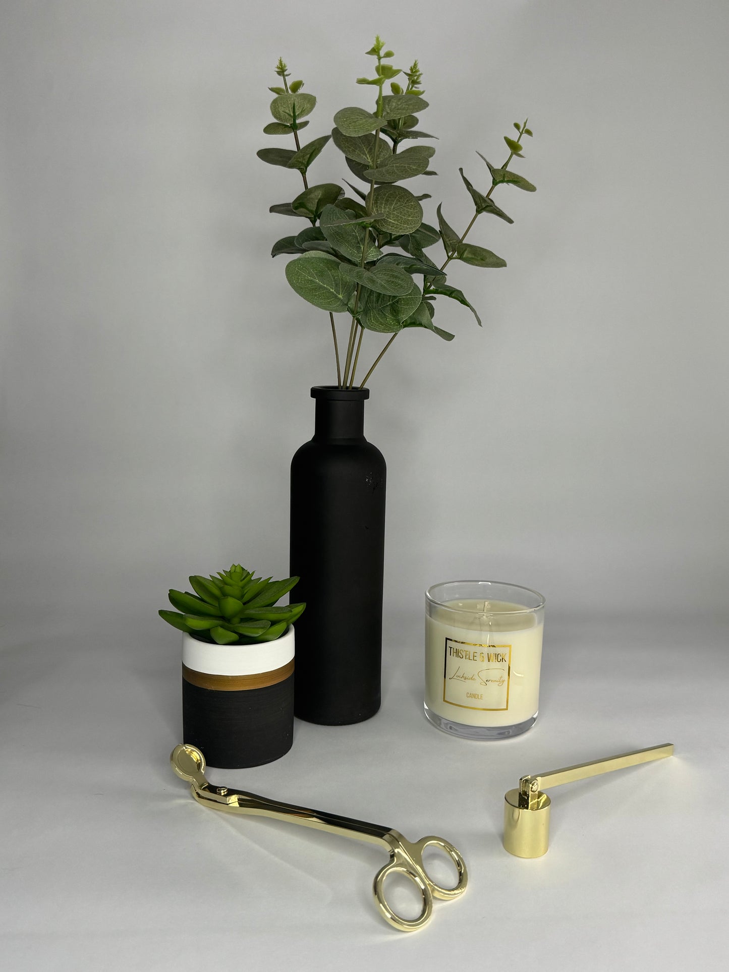 Candle Snuffer & Wick Trimmer Set