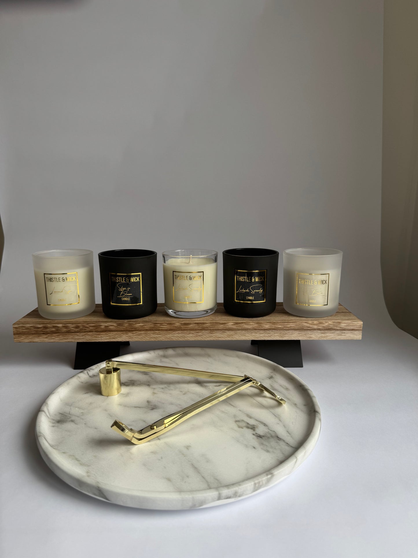 Candle Snuffer & Wick Trimmer Set