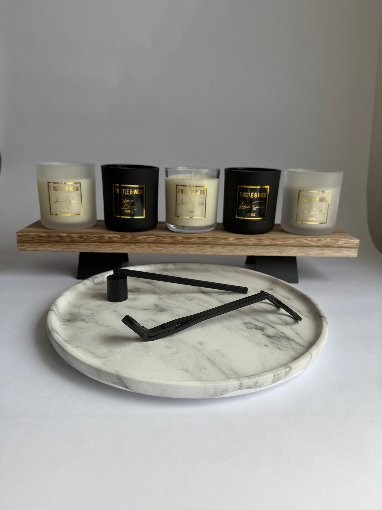 Candle Snuffer & Wick Trimmer Set