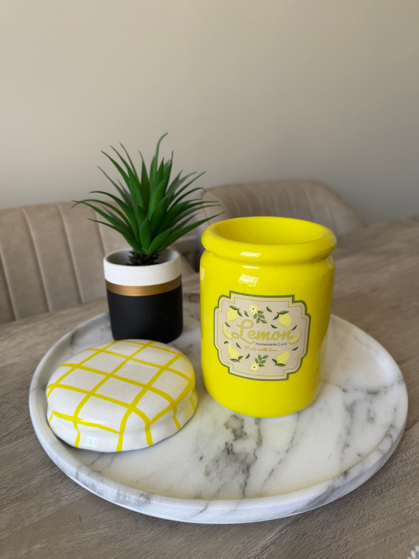Lemon Wax Melt Burner